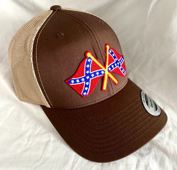 Make The South Great Again Mesh Rebel Flag Cap  <h1>DLGrandeurs Confederate  and Rebel Goods</h1>