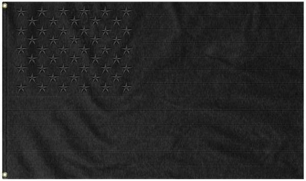 Embroidered American Tactical Blackout Flag | DLGrandeurs Confederate ...