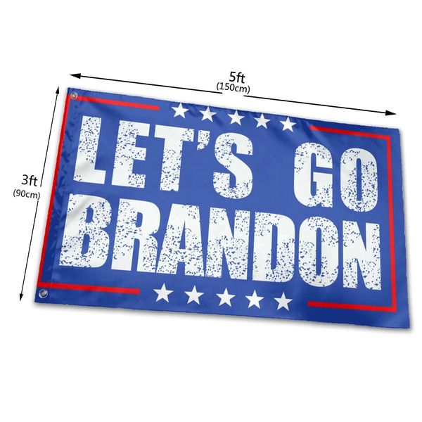 Black Let's Go Brandon FJB Flag  <h1>DLGrandeurs Confederate and Rebel  Goods</h1>