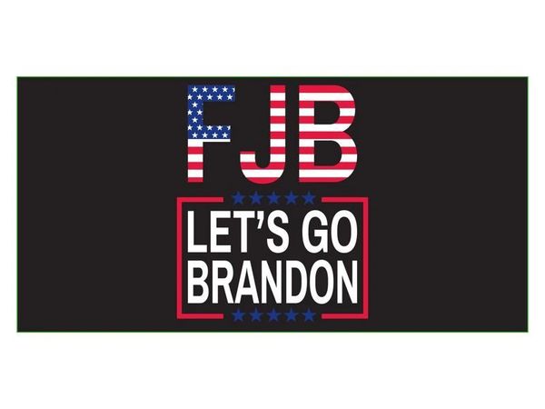 Black Let's Go Brandon FJB Flag  <h1>DLGrandeurs Confederate and Rebel  Goods</h1>