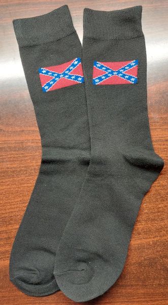 Rebel Flag Novelty Socks  <h1>DLGrandeurs Confederate and Rebel