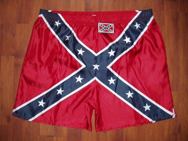 Men s All Over Confederate Swim Trunks h1 DLGrandeurs