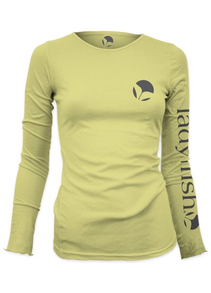 Ladyfish UPF long sleeve shirt - Pink/white