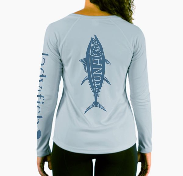 Ladyfish UPF long sleeve shirt - I can Bait My Own Hook_ladies, Women's  Fishing shirts, Ladies Fishing Shirts, UPF50