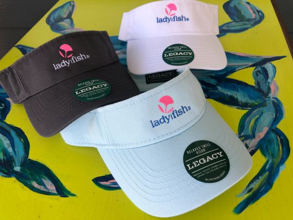 New! Ladyfish Visor - ladies, fishing,hat, womens, visor, Women's Fishing  shirts, Ladies Fishing Shirts, UPF50