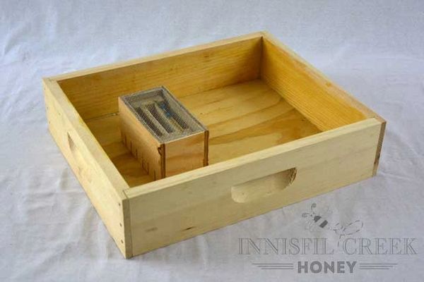 10 Frame Equipment Feeder Wooden Hive Top Feeder Chimney