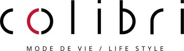 Logo of Colibri featuring modern typography and a red accent.