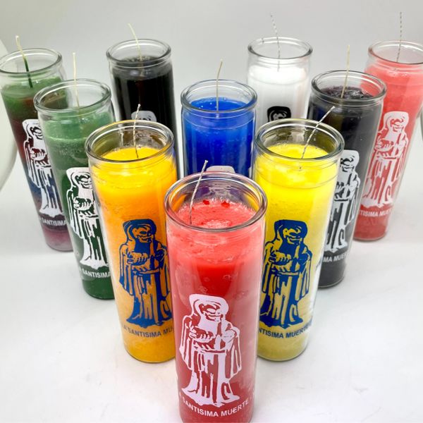 7 Day Santa Muerte Candles (All Colors)