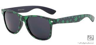 4 Pack Retro Marijuana Leaf Sunglasses