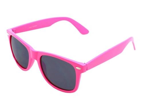 Retro Pink Smoke Lens Sunglasses