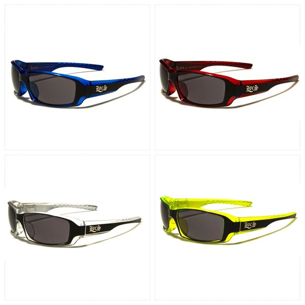 91042 Locs 4 Pack Wrap Blue, Green, Red and Green Sunglasses