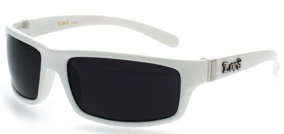 9025 Locs White Sunglasses