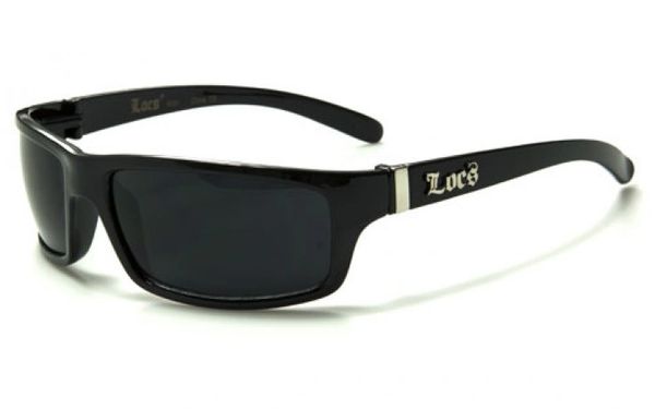 9025 Locs Black Sunglasses