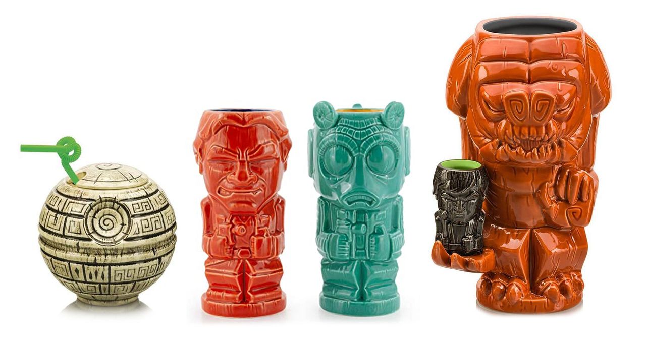  Geeki Tikis Star Wars Boba Fett Mug, Ceramic Tiki Style Cup