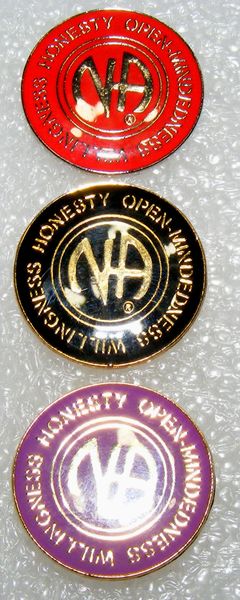 Narcotics Anonymous H.O.W. Pin | HeartSong Recovery