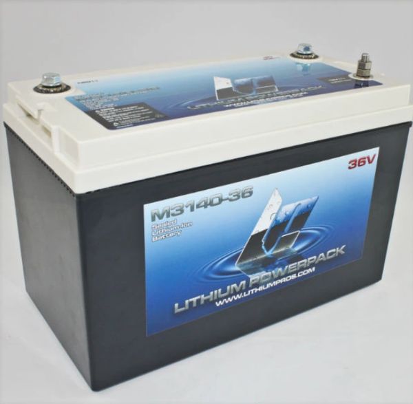 Lithium Pro M314036 36V 40Ah Trolling Battery
