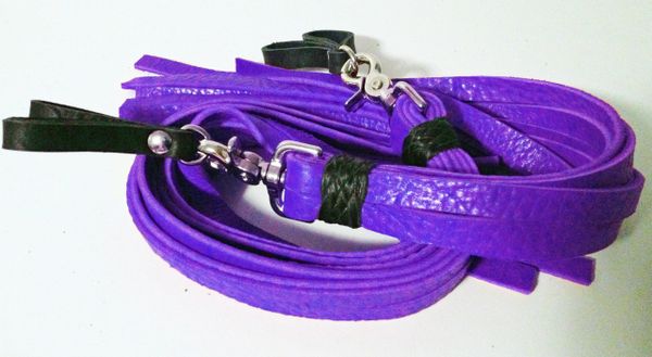 Bullhide Flogger - Leather Flogger - Custom to order