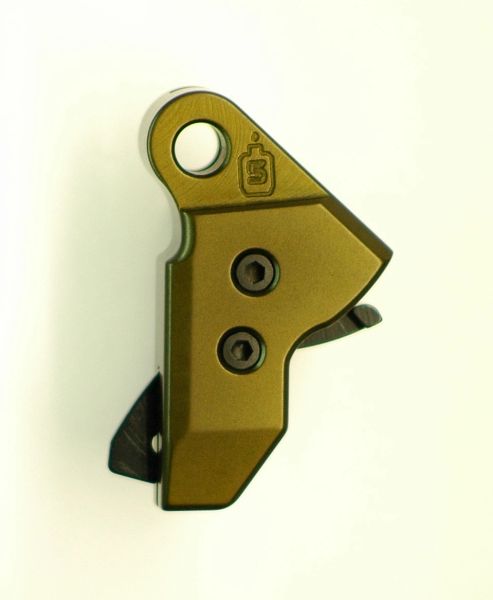 Serpico Performance STRYKOUT™ Gen 3-4 Trigger Shoe OD Green for Glock®