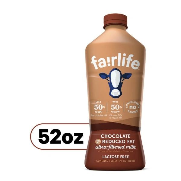 fairlife 2% Chocolate Ultra Filtered Milk, Lactose Free