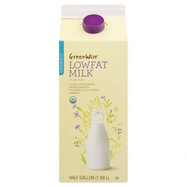 GreenWise Organic 1% Low Fat Milk