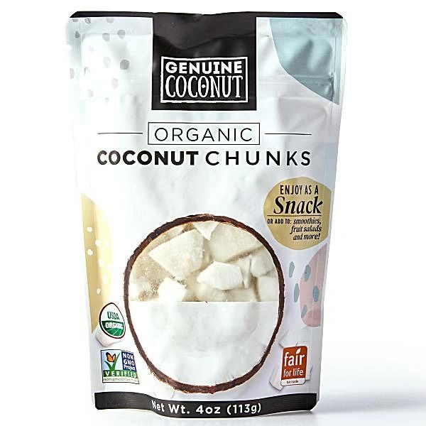 Genuine Coconut Fresh Organic Coconut Chunks