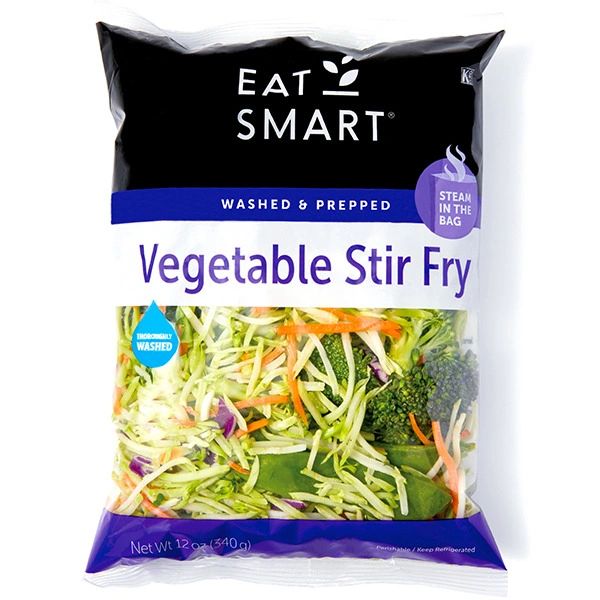 Eat Smart Vegetable Stir Fry, Steam in the Bag
