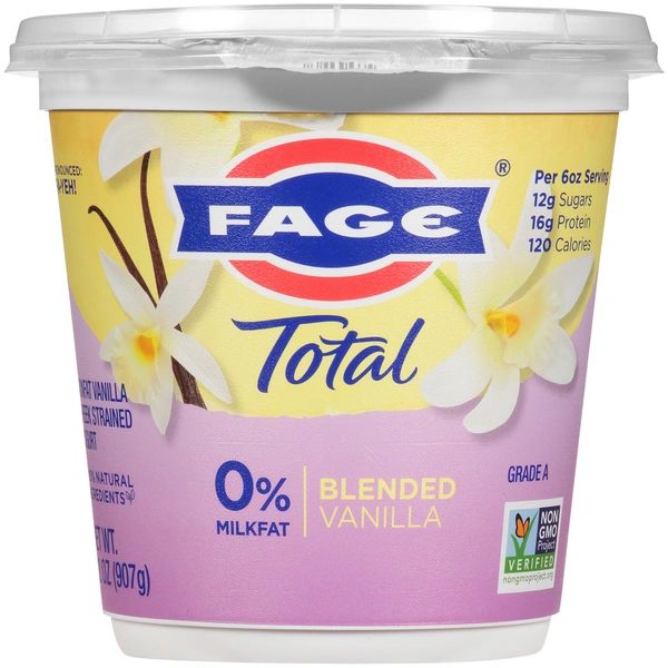 FAGE Total Blended Vanilla Greek Strained Yogurt