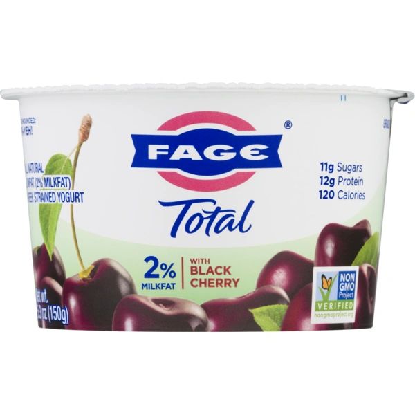 FAGE Total 2% Greek Strained Yogurt With Black Cherry