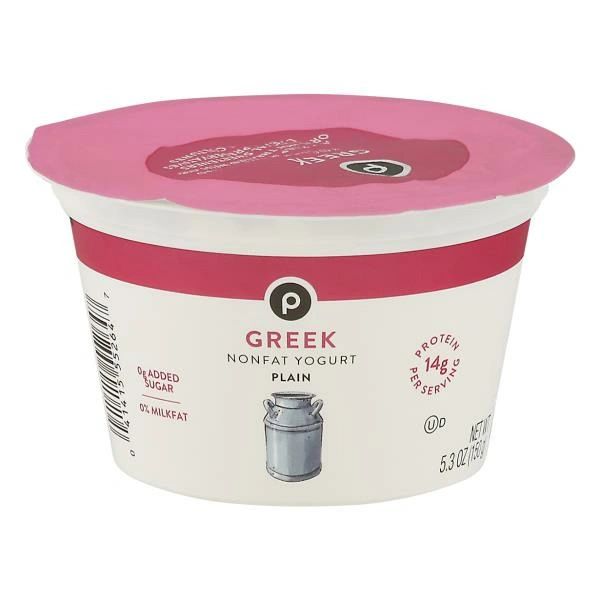 Publix Yogurt, Nonfat, Plain
