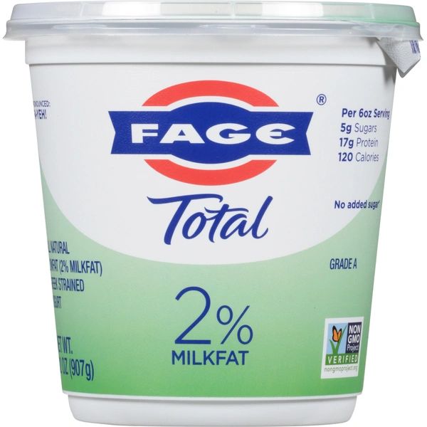 FAGE Total Lowfat Greek Strained Yogurt 2% Milkfat