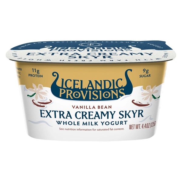 Icelandic Provisions Skyr, Vanilla Bean, Extra Creamy