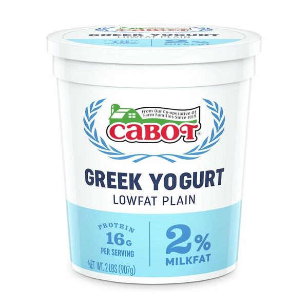 Cabot Lowfat Plain Greek Yogurt