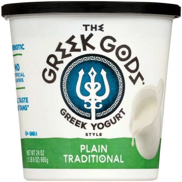 Greek Gods Yogurt, Greek Style, Plain Traditional