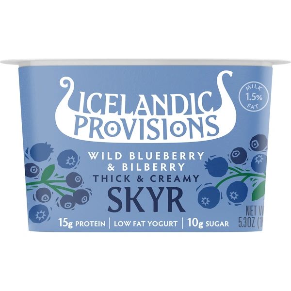 Icelandic Provisions Blueberry Bilberry Skyr