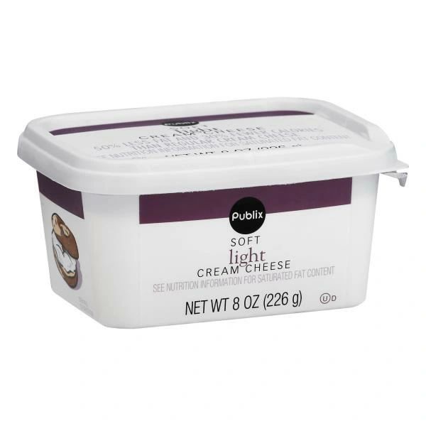 Publix Cream Cheese, Light, Soft