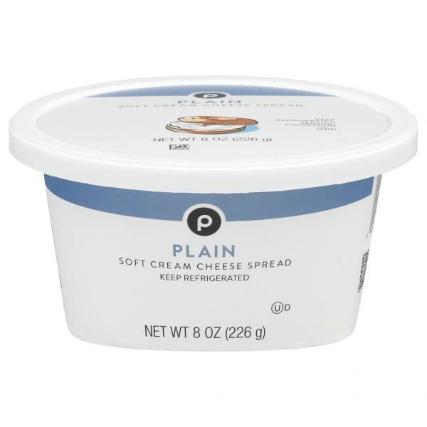 Publix Cream Cheese Spread, Soft, Plain