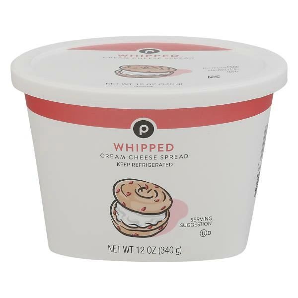 Publix Cream Cheese Spread, Whipped 12oz