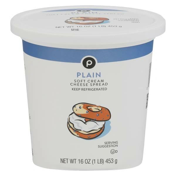 Publix Cream Cheese Spread, Soft, Plain