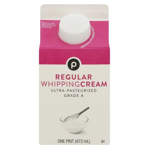 Publix Regular Whipping Cream