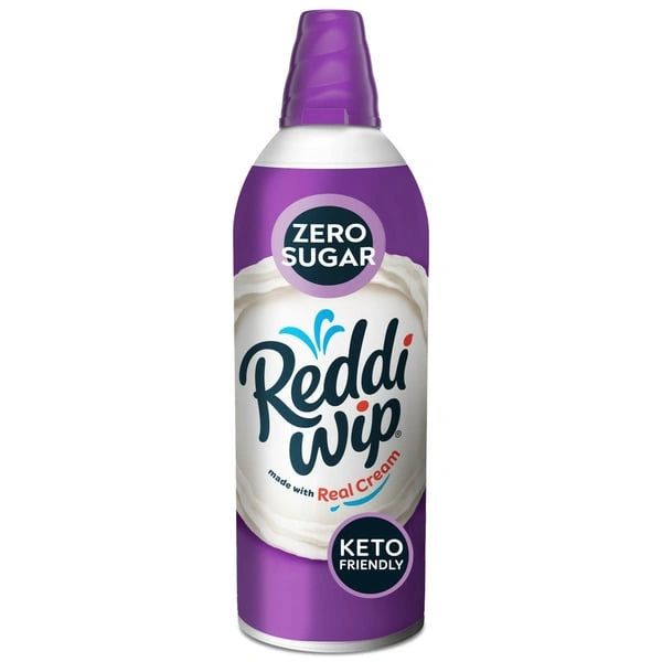 Reddi-wip Zero Sugar Keto Friendly Gluten Free Whipped Topping