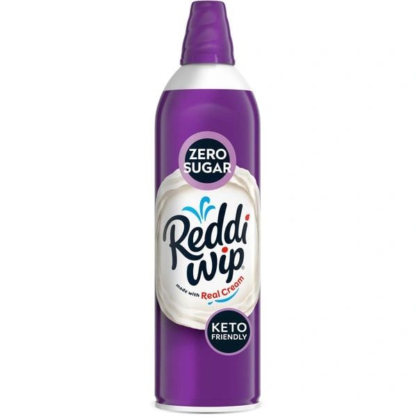 Reddi-wip Zero Sugar Keto Friendly Gluten Free Whipped Topping