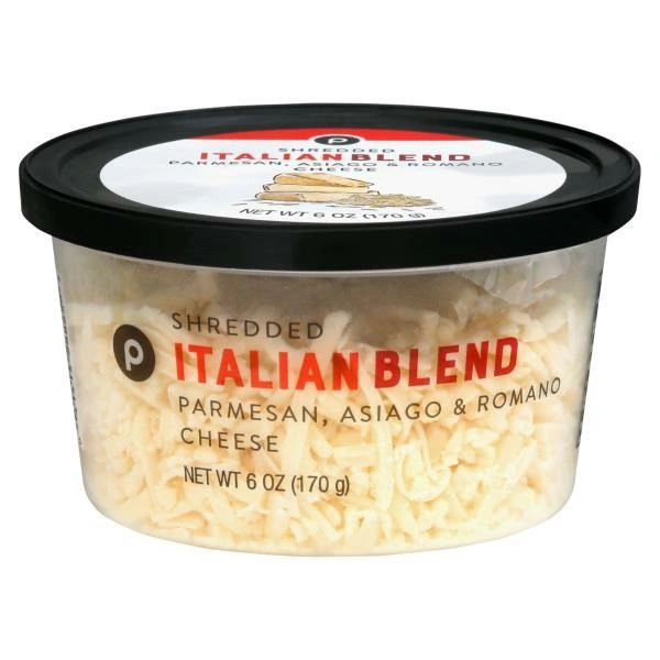 Publix Cheese, Italian Blend, Shredded