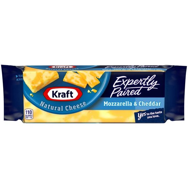 Kraft Mozzarella & Cheddar Marbled Cheese