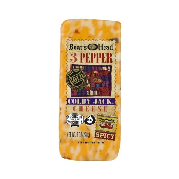 Boar’s Head 3 Pepper Colby Jack Cheese