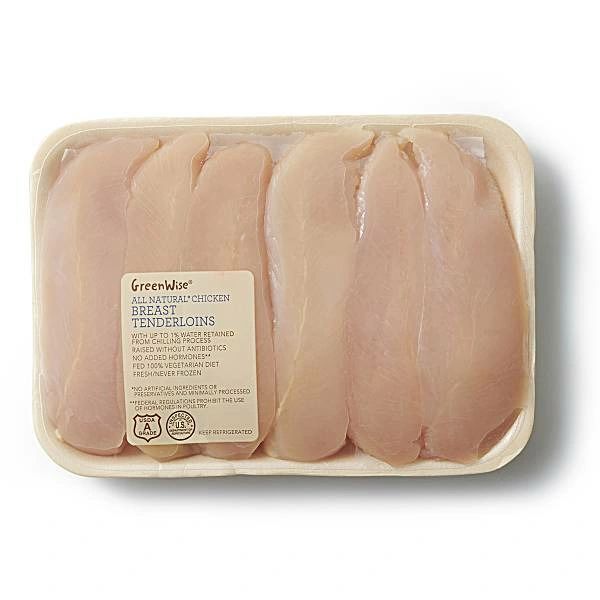 GreenWise All Natural Chicken Breast Tenderloins, Antibiotic Free (sold by the pound)