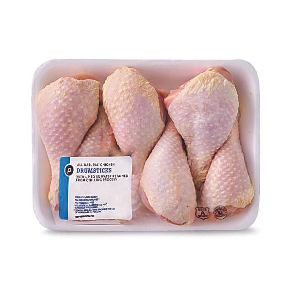 Publix Chicken Drumsticks, USDA Grade A, Vegetable Fed (sold by the pound)