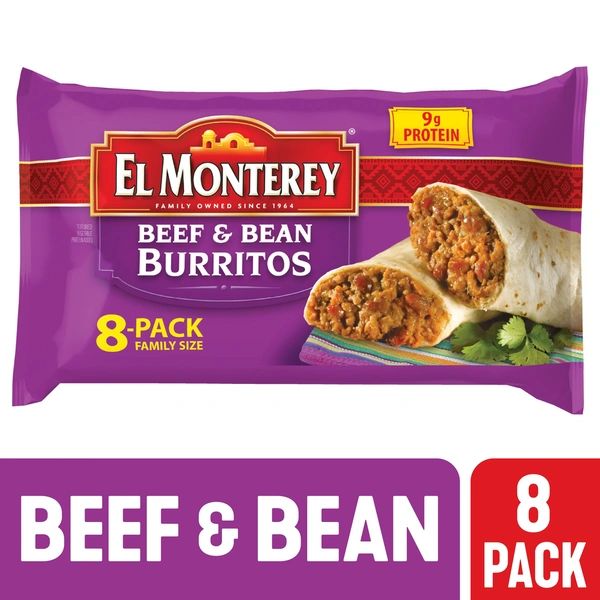 El Monterey Beef & Bean Burrito