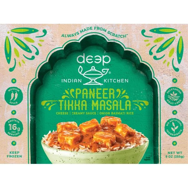 Deep Indian Kitchen Paneer Tikka Masala, Medium Spice