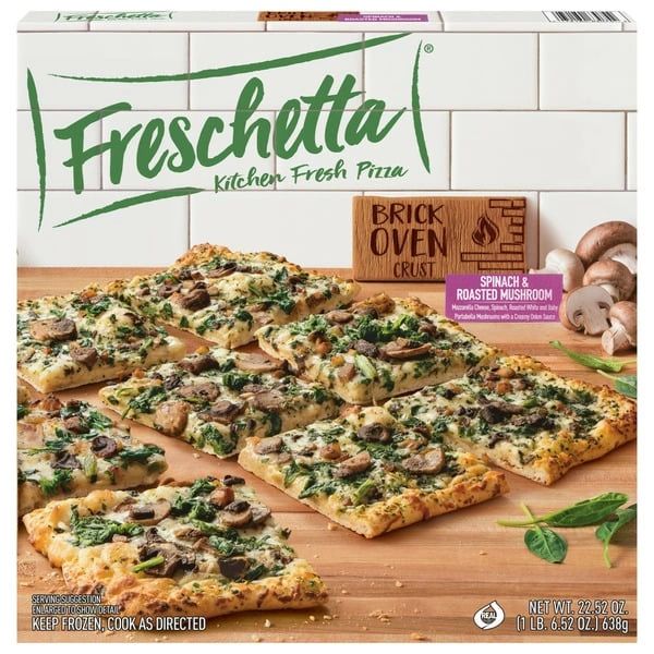 Freschetta Brick Oven Pizza, Roasted Mushroom & Spinach