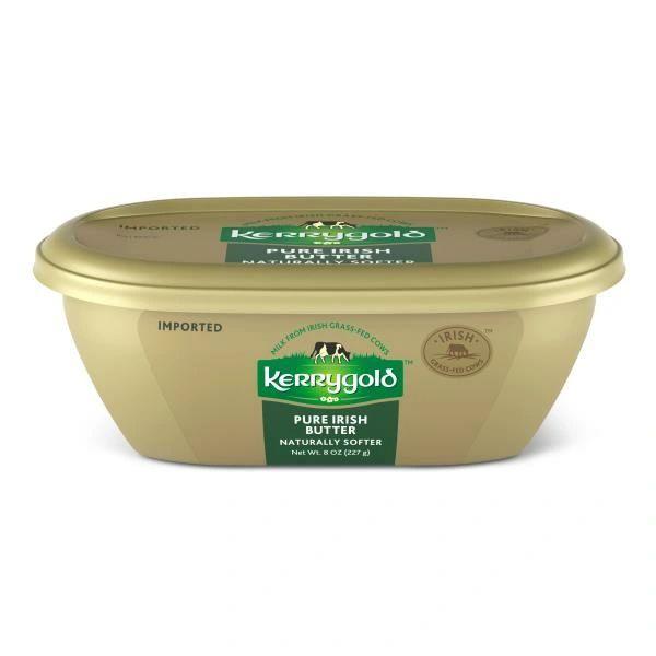 Kerrygold Grass-Fed Pure Irish Butter with Olive Oil Tub,